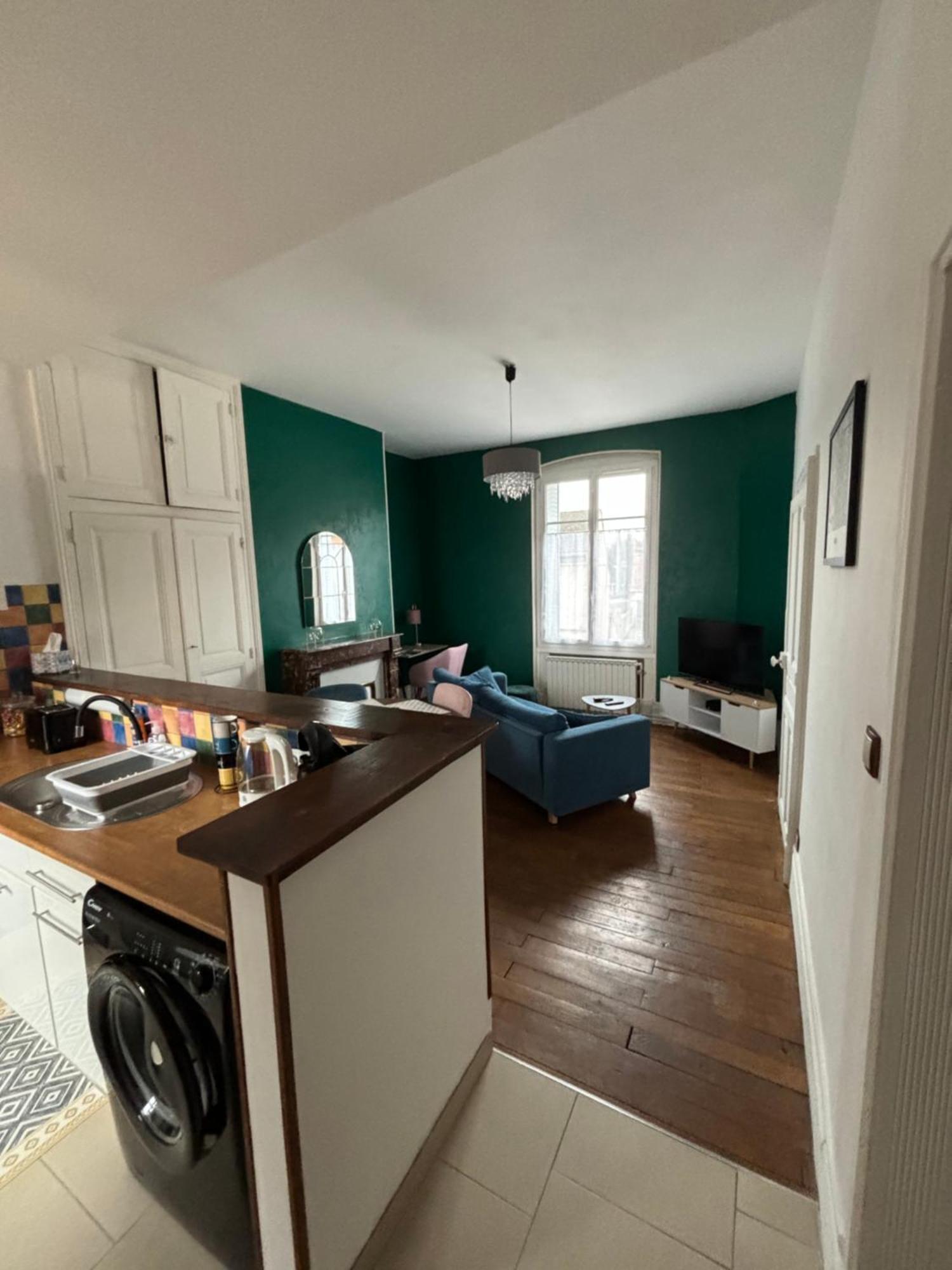 T3 Moulins Avec Garage Proche Gare Apartment Bagian luar foto