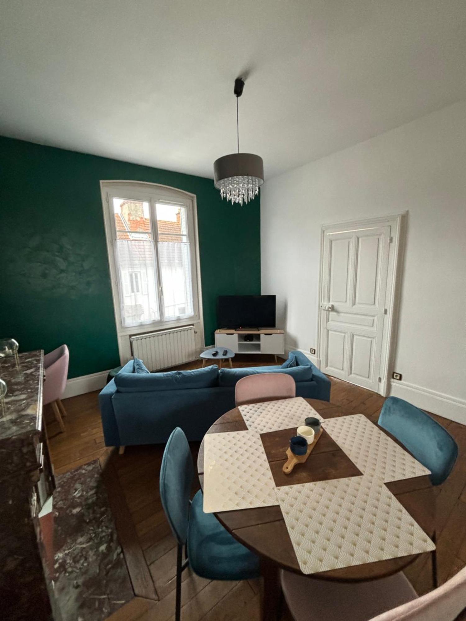T3 Moulins Avec Garage Proche Gare Apartment Bagian luar foto